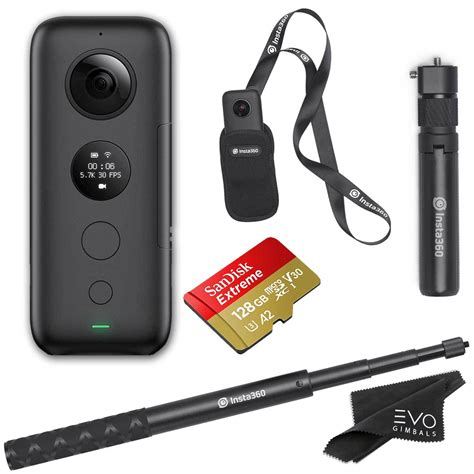 Insta360 One X 360 Action Camera With Bullet Time Bundle With 128gb