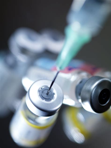 This technique has been in use for decades in influenza, rabies and polio vaccines, a government statement said. Needle inserted into a vaccine vial - Oxford University ...