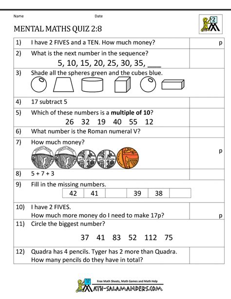 Worksheets For Year 7 Maths Worksheets Printable Nz