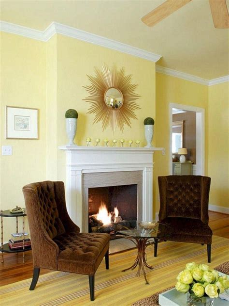 Using Yellow Paint Colors To Brighten Up Your Living Room Paint Colors