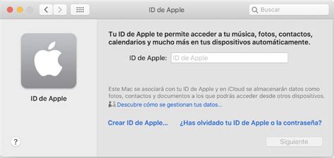 ¿todavía no tienes un apple id? Crear un ID de Apple en el Mac - Soporte técnico de Apple