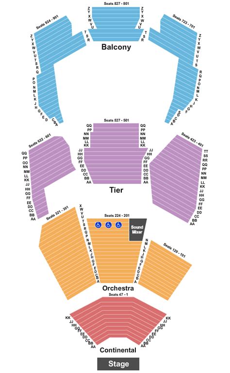 Bjcc Concert Hall Seating Chart And Maps Birmingham