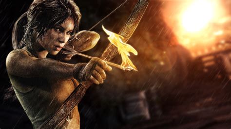 Wallpaper : video games, Lara Croft, Tomb Raider, mythology, screenshot, 1920x1080 px, computer ...