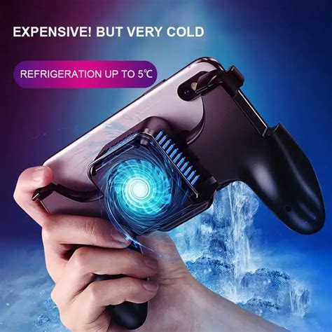 Mobile Phone Cooler Handle Semiconductor Cooling Fan Holder For Iphone