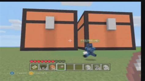 Minecraft Xbox 360 Tutorial Pixel Art 10 Cofre Thezixde Youtube