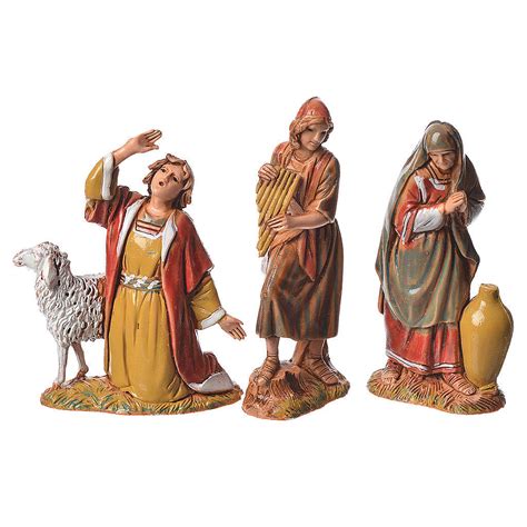 Nativity Scene Shepherds Figurines By Moranduzzo 65cm Online Sales