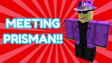 Meeting Prisman In Game Twice Roblox Assassin Youtube