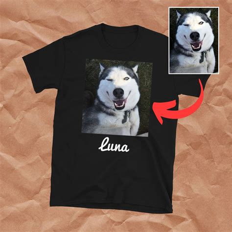 Custome Camisa De Perro Camisa De Perro Personalizada Etsy
