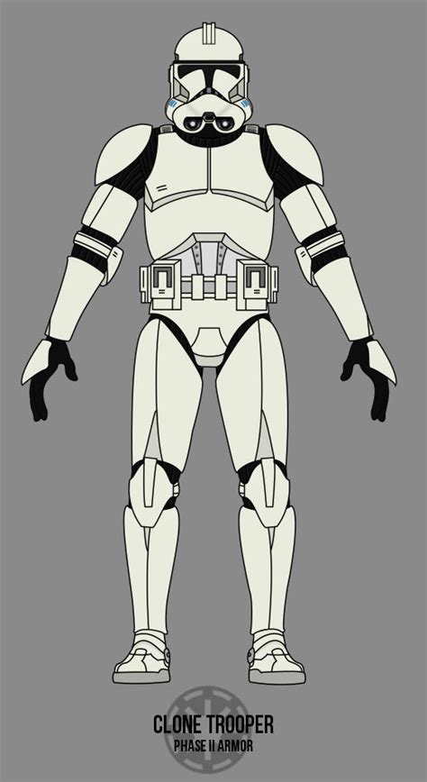 Clone Trooper Phase Ii Armor By Bcmatsuyama On Deviantart