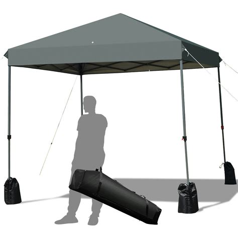 Enjoy free shipping on most stuff, even big stuff. Gymax 8x8 FT Pop up Canopy Tent Shelter Wheeled Carry Bag ...