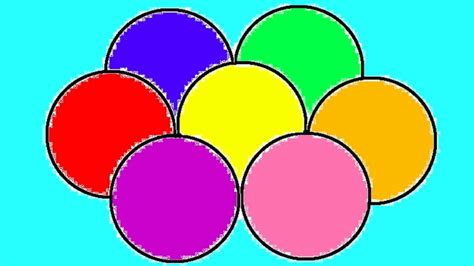 Through the use of different colors, they can express themselves without the use of words. Learn Colours For Children With Balls Colouring Pages ...