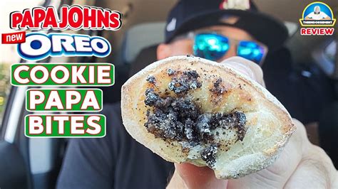 Papa John S® Oreo® Cookie Bites Review Without Spending A Dime 🍪🫦 Thendorsement Youtube