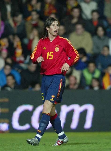 Sergio Ramos On His Debut Against China Pr 26th March 2005 Sergio