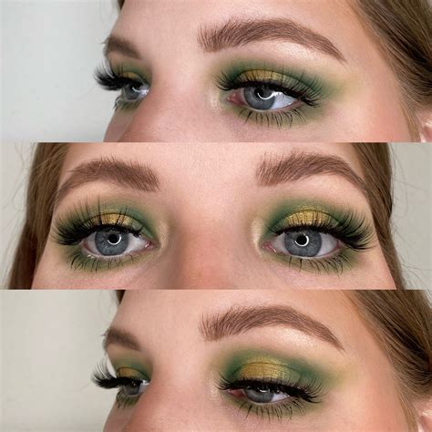 Makeup Look Green Halo Eye Blog Kosmetik4lessde