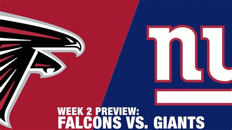 Falcons Vs Giants Preview Week 2 Nfl Youtube