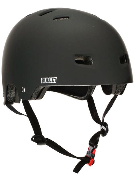 Bullet Deluxe Skateboard Helmet Matte Black