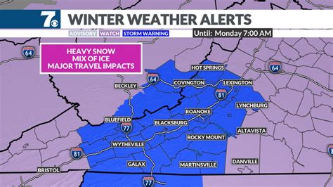 Winter Storm Warnings Issued Snowfall Forecast Updated