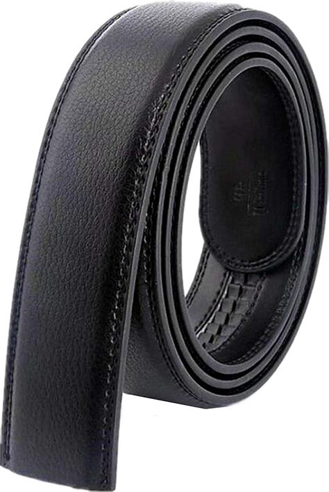 Addfect Mens Belt Without Buckle Leather Belt For Men Leather Belt