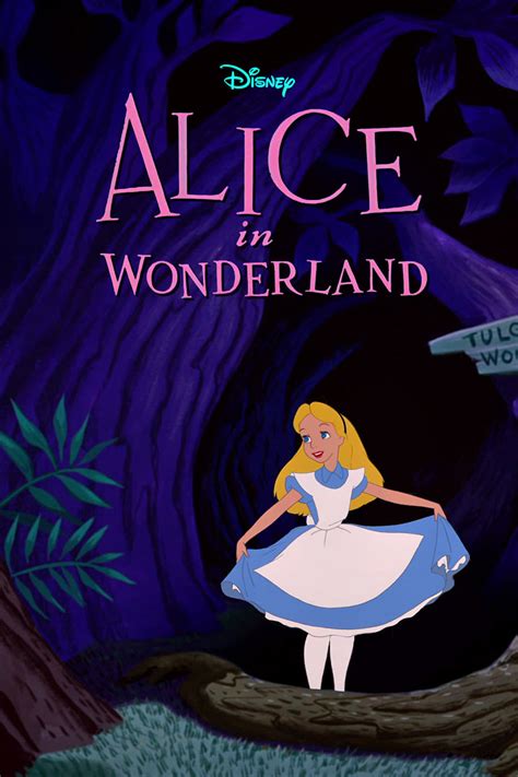 Alice In Wonderland 1951 Poster Disney Photo 43156430 Fanpop