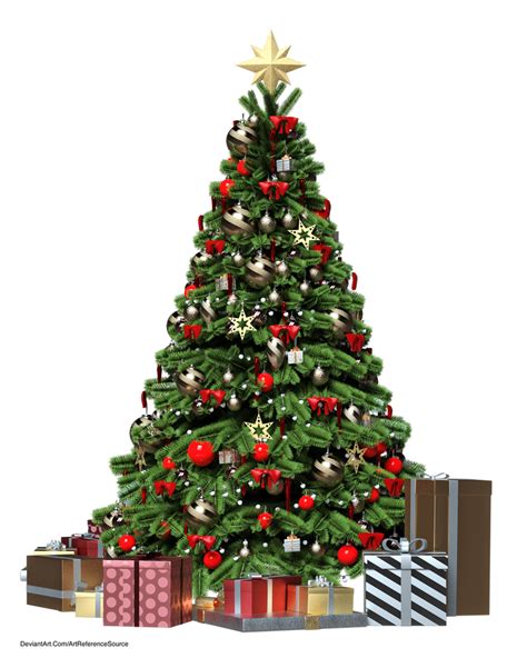 free stock png christmas tree and ts by artreferencesource on deviantart