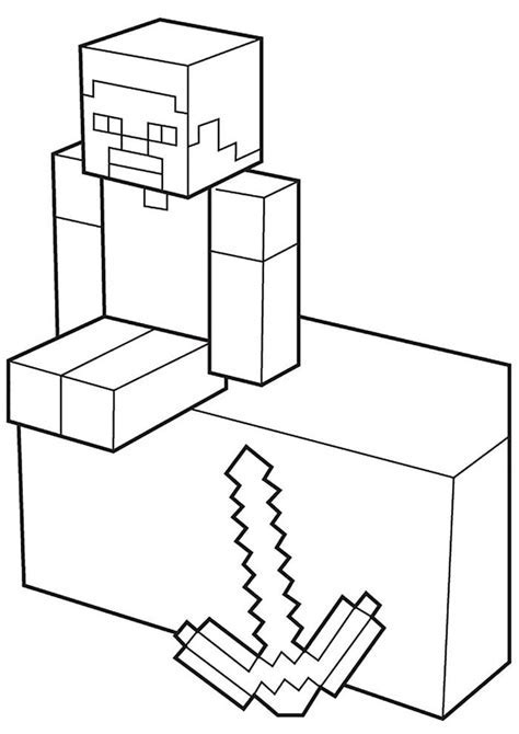 Desenhos Do Minecraft Para Colorir 20 Fichas E Atividades Kleurplaattop