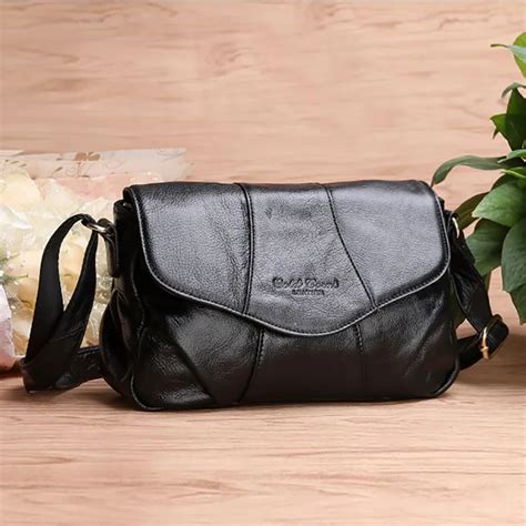 New Women Shoulder Bag Made Of Genuine Leather Ladies Satchel Real First Layer Cowhide Cross