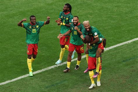 Fifa Wc Pix Inspired Cameroon Rally To Draw With Serbia Trendradars