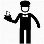 Icon Waiter Butler Restaurant Server Service Staff