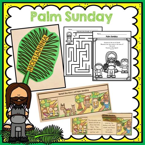Palm Sunday Craft Made By Teachers Palm Sunday Crafts Palm Sunday