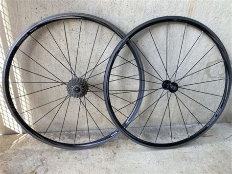 Shimano Wh R500 10 Speed Clincher Wheelset 700c Road Racing For Sale