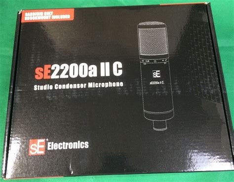 Open Box Se Electronics Se2200a 2200a Ii C Condenser Studio Reverb