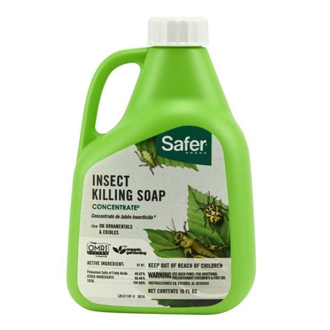 Safer Brand Insect Killing Soap Concentrate 16 Oz