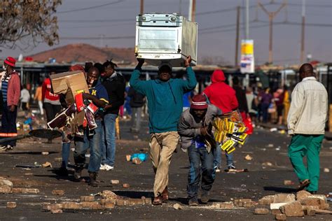Sparked By Zumas Arrest Unrest In South Africa Escalates