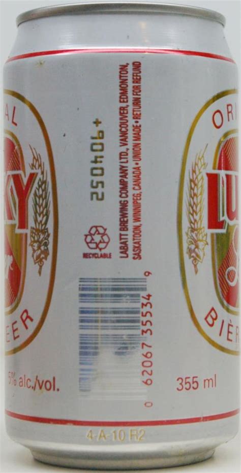 Lucky Beer 355ml Canada