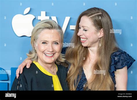 New York New York September 08 Hillary Clinton And Chelsea Clinton Attend Apple Tv