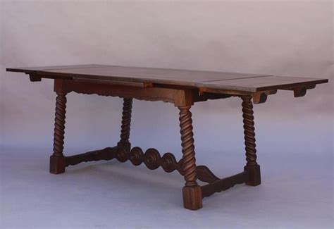 Shipping not included in cost!!!, pa5671mh. Antique 1920s Spanish Revival Table with Pull-Out Leaves 3 ...
