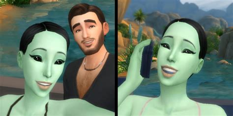 Ts2 Alien Eye Blue Gums Matte By Qahne At Mod The Sims
