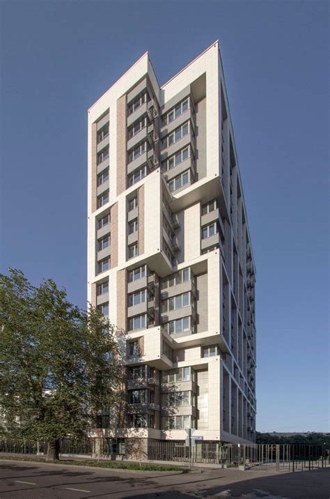Borisovskaya High Rise Apartment Building On Behance