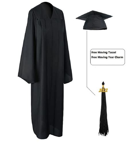 Buy 20222023 Hepna Matte Graduation Gown Cap Tassel Setuniforms