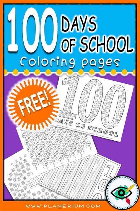 100th day of school dollar bill math challenge (teachingresourceresort). 100 Days of School FREE Coloring Pages | 100 days of ...