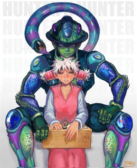 Meruem And Komugi Hunter X Hunter Drawn By French Unicorn Danbooru