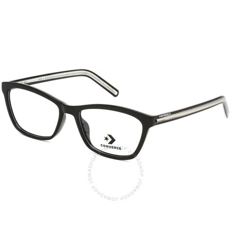 Converse Ladies Black Square Eyeglass Frames Cv501400153 886895511292 Eyeglasses Jomashop