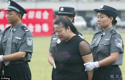 10 beautiful chinese women executed over the past 30 years chinasmack