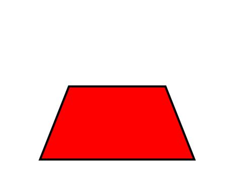 Trapezoid Clip Art At Vector Clip Art Online Royalty Free