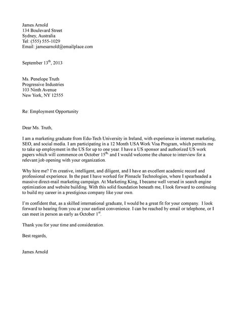 Job application letter dear sir/madam, i would like to take this opportunity to submit my cv for your review and kind consideration, as i have been given to understand that there exist a vacancy for sales in your esteemed organization. visa cover letter sample the best work application and ...