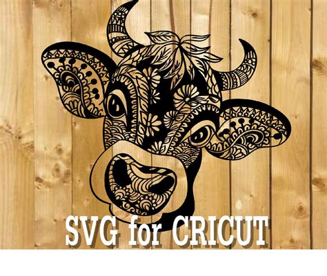 Free Free Mandala Cow Svg 80 SVG PNG EPS DXF File