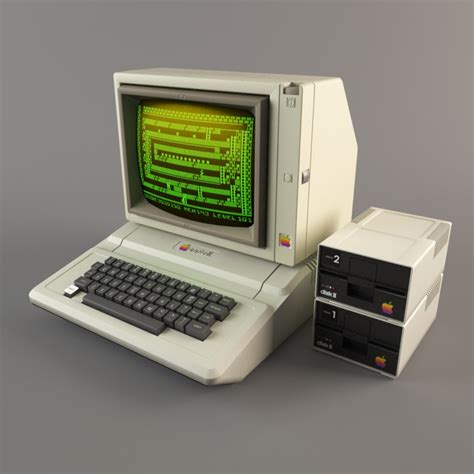 Not as elegant as the powerbook, but pretty good for 1984. max apple ii r8