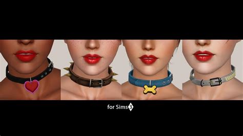 Pet Collars As Accessories Sims Mod Support