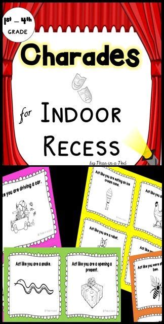 Our unblocked addicting 4th grade games are fun and free. Verb Charades | Indoor recess, Recess games, Drama activities