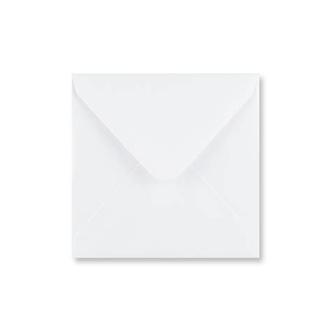 White 110mm Square Envelopes 120gsm